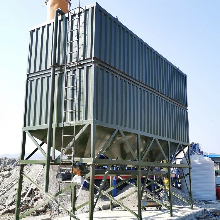 2 cement storage silo
